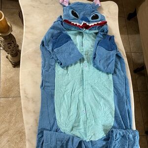 stitch onesie costume Adult XL